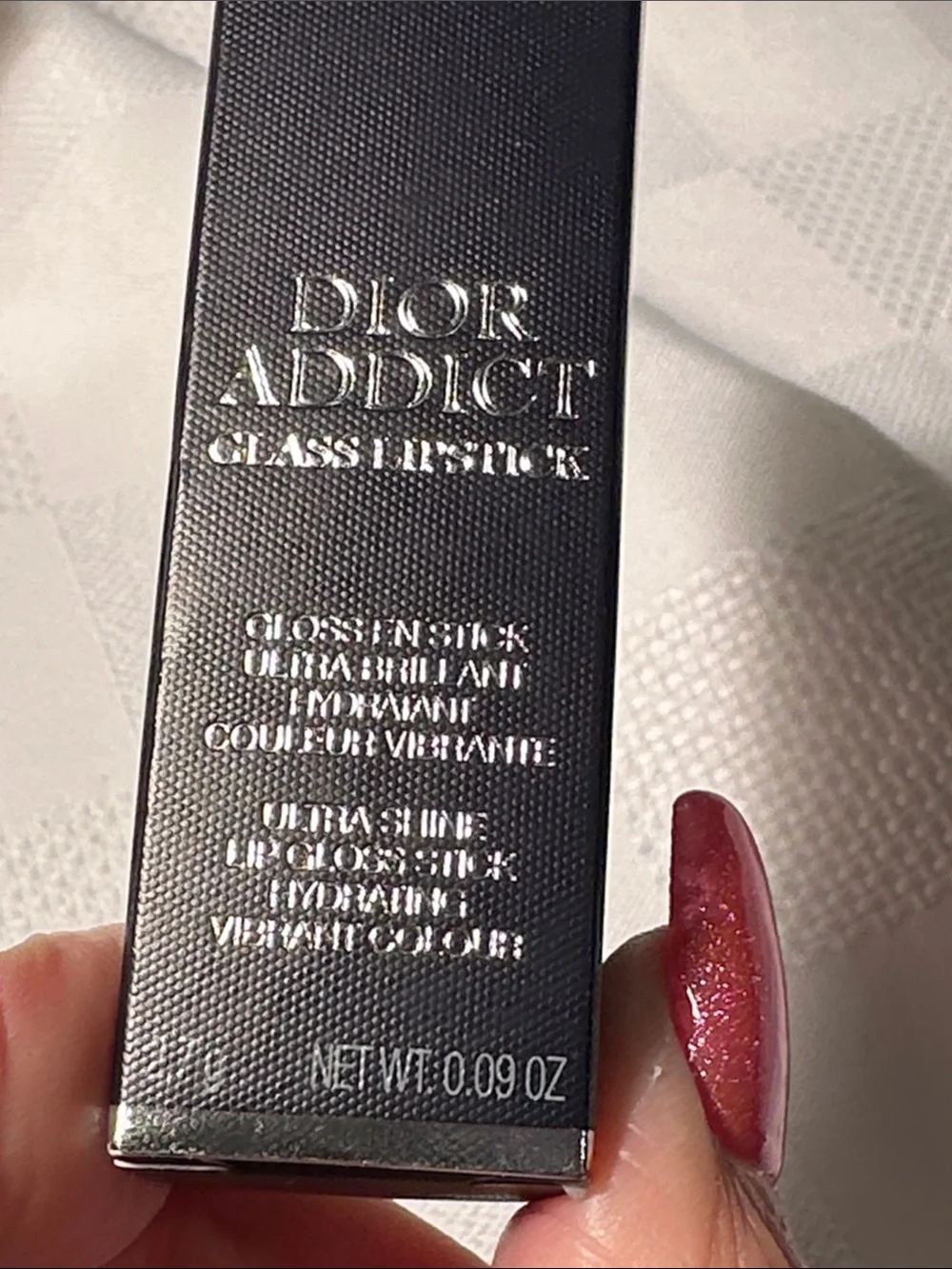 Dior Skincare & Lipstick Collection - Silver & Cream with Pink Lip Shade